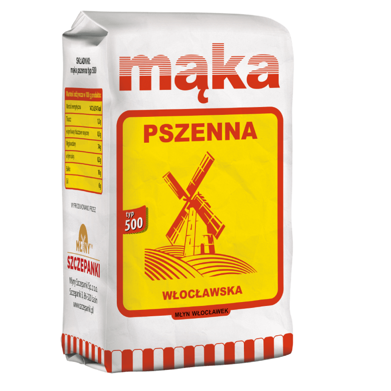 Mąka pszenna Włocławska Typ 500 Mąka pszenna Włocławska Typ 500