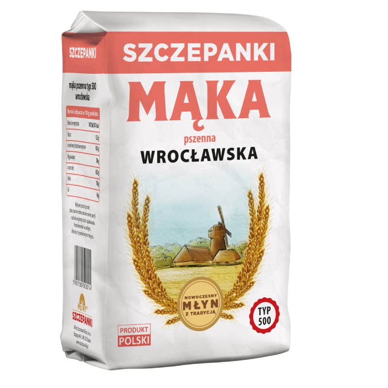 Mąka pszenna Wrocławska Typ 500 Mąka pszenna Wrocławska Typ 500